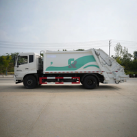 Camion compacteur de déchets Dongfeng 4X2 15CBM, camion de collecte des déchets pour l'assainissement municipal
