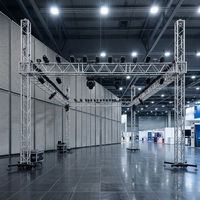 Truss circulaire en aluminium à joint de serrage, certifié TUV, avec plaque de base, entièrement soudé, pour salons professionnels et expositions - Nouveauté 2026
