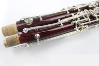 OEM Wind Instruments Professional Bass Oboe in C Tone Selected Maple Bassoon Kit with Hard case