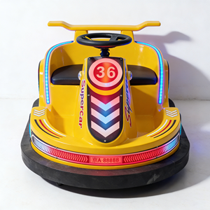 รถบั๊มพ์คาร์รุ่น Kart Drift King โครงสร้างไฟเบอร์กลาส พร้อมเอฟเฟกต์ฟองสบู่ ไฟสีสันสดใส ควบคุมได้ไว ตอบสนองรวดเร็ว - Product Image 3