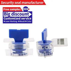 JCMS004 high security plastic seal twist tite wire meter seal with cable wire