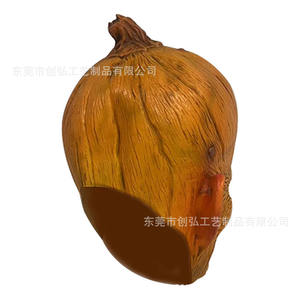 Pour <span class=keywords><strong>Amazon</strong></span> Masque de citrouille en latex effrayant exclusif pour Halloween Noël Pâques-Costume de Cosplay d'horreur pour les fêtes et le carnaval - Product Image 4