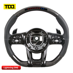 Volante de fibra de carbono con LED TDD para Benz W213 W204 S500 S320 S300 E200 E300 E320 E350 E43 E63 E53 E500 Amg - Product Image 5