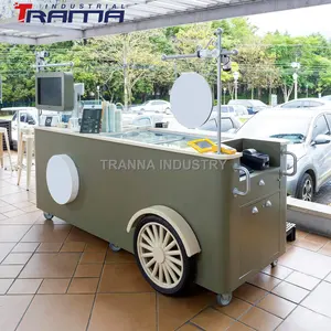 Tranna Fast food bread kiosk bubble tea counter ice cream kiosk popsicle cart