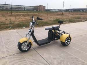 <span class=keywords><strong>รถ</strong></span>สามล้อไฟฟ้า Citycoco ได้รับการรับรองมาตรฐาน COC EEC 60V กำลังไฟ >250 วัตต์ แบบเปิดประทุน สำหรับ 2 ที่นั่ง - Product Image 2