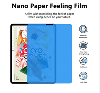 Livraison Gratuite Nouvelle Arrivée Film Protecteur d'Écran PET Anti-Traces de Doigts Anti-Reflets Couverture Totale Sensation Papier pour iPad