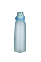 Bouteille d'eau anti-fuite avec options de parfum et paille intégrée pour l'école, le cyclisme et l'extérieur, la salle de sport - Compatible lave-vaisselle