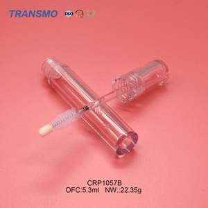 Tube de brillant à lèvres écologique de 5 ml, tubes de brillant à lèvres, récipient transparent rond, tubes de brillant à lèvres vides de 5 ml - Product Image 3