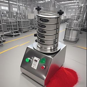 1 à 8 étages pour tamis d'essai Machine à tamiser alcaloïde de laboratoire pour minerai avec composant moteur central - Product Image 3