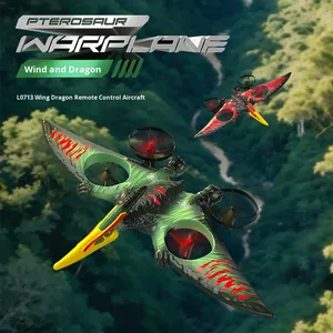 <span class=keywords><strong>Drone</strong></span> Pterosaur télécommandé, avion en mousse plastique résistant aux chocs, quadricoptère à 4 canaux avec évitement d'obstacles, prêt à voler - Product Image 4