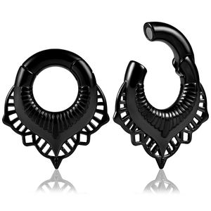 Pendientes de Acero Inoxidable 316L con Baño de Oro, Túneles para Orejas, Expansores, Tapones, Joyería Corporal para Bodas - Product Image 3