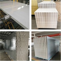 Panneau sandwich en laine de roche ignifuge, écologique, moderne et personnalisé, panneau métallique, isolation thermique résistante à l'humidité