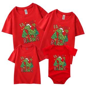 Vêtements de Nouvel An pour mère et fille, t-shirts pour filles, garçons, maman, papa, t-shirts de Noël pour femmes, hommes, enfants, barboteuse pour bébé, tenues assorties pour la famille - Product Image 5
