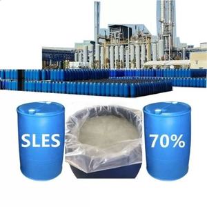 70% Purity SLES and AES Good Quality Liquid Sodium Lauryl Ether-<b>Sulphate</b> for Hair Care Cosmetics and Washing - Product Image 4