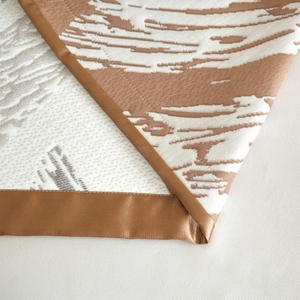 Vente directe du fabricant Ensemble de couvre-lits en tricot de luxe pour la maison Queen/King Size Motif imprimé doux et confortable, taie d'oreiller incluse - Product Image 4