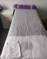 Drap de lit jetable imperméable non tissé pour massage et spa