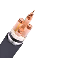 Cables de alimentación Blindados de bajo voltaje industriales ignífugos de protección del medio ambiente verde libre de halógenos de Bajo humo LSZH XLPE