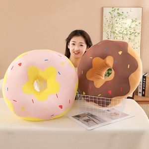 Cute Hot Selling Product Plush Toy Doughnut PP Cotton Stress Relief Home Decoration Customizable Festival Gifts for Kids Holiday - Product Image 4