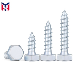 Heavy Duty DIN 571 Hex Lag Bolt Full <strong>Thread</strong> <strong>Wood</strong> Screw For <strong>Wood</strong> Structure Fence Deck Timber Construction - Product Image 5