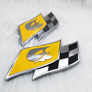 New Arrival ABS Plastic 3d Chrome Letters And Numbers Auto Car Sticker Badge Emblems