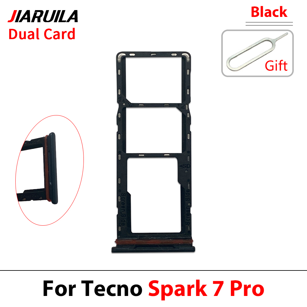 Para Tecno Spark 7 Pro negro