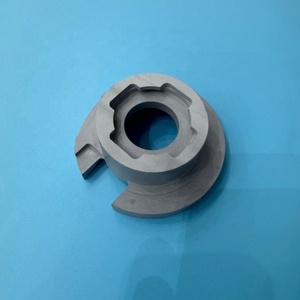 Plaque de soupape en céramique de nitrure de silicium composé de nitrure de bore Si3N4, base de rotor pour port de pompe hydraulique, pièces de pompe à eau - Product Image 2