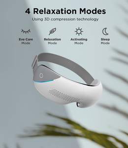 Zusammen klappbares beheiztes Augen <span class=keywords><strong>massage</strong></span> gerät mit vibrations-und musik entspannendem <span class=keywords><strong>Massage</strong></span> produkt mit Sprach ansage - Product Image 5