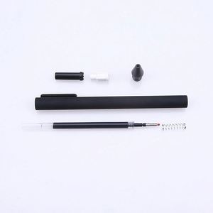 Bolígrafos de Plástico Baratos al por Mayor con Recubrimiento de Goma Multicolor, Diseño Personalizado con Logotipo Impreso OEM, Retráctiles, para Papelería - Product Image 3