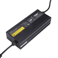 Chargeur de batterie EV 10S 42V 8A étanche, chargeur filaire automatique pour batterie lithium-ion