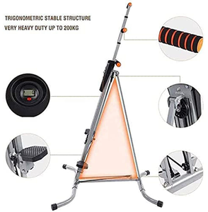 CZFIT Appareil <span class=keywords><strong>d</strong></span>'escalade simulé avec poignée courbée, <span class=keywords><strong>machine</strong></span> <span class=keywords><strong>d</strong></span>'entraînement, équipement de fitness <span class=keywords><strong>d</strong></span>'intérieur pour la maison - Product Image 3