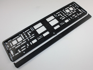 Accesorios para coche <span class=keywords><strong>de</strong></span> estilo caliente, marco <span class=keywords><strong>de</strong></span> Material ABS para matrícula <span class=keywords><strong>de</strong></span> coche, marco <span class=keywords><strong>de</strong></span> Instalación fácil DIY <span class=keywords><strong>de</strong></span> China para matrícula - Product Image 3