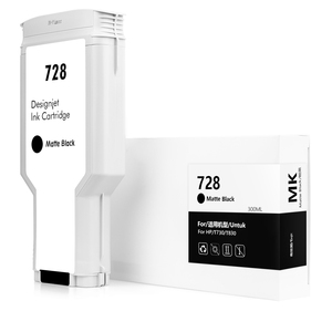 <span class=keywords><strong>Cartucho</strong></span> de Tinta Compatible de <span class=keywords><strong>300</strong></span> ml con Chip, Tinta con Colorante y Pigmento 728 para Impresoras <span class=keywords><strong>HP</strong></span> DesignJet T730 y T830 - Product Image 3