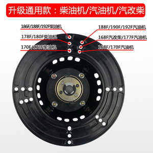 มือหมุนสตาร์ทสำหรับเครื่องยนต์ดีเซลเบนซิน 170F 173 186 188F อะไหล่เครื่องพรวนดินขนาดเล็ก อุปกรณ์เสริมเหล็ก - Product Image 2