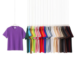 เสื้อยืดโลโก้สั่งทำ เสื้อยืดเปล่าผู้ชาย ผ้าฝ้าย 100% คุณภาพสูง เสื้อยืดเรียบ ไซส์ใหญ่ ขายส่งจำนวนมากสำหรับผู้ชาย - Product Image 2