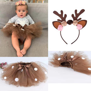 Disfraz de Vaca para Niñas, Disfraz Medieval de Año Nuevo y Navidad, Falda de Tul de Poliéster, Disfraz de Fiesta de Cumpleaños de <span class=keywords><strong>Safari</strong></span> en la Jungla - Product Image 4