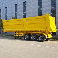 Semi-remorque benne basculante 3 essieux 40 tonnes 45T de fabrication chinoise 2024 à vendre à prix abordable