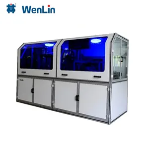 Wuhan Wenlin Máquina perfuradora de cartões automática de alta velocidade para fazer cartões inteligentes RFID