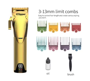 Iclipper-K31S Wireless Pet Hair Clippers Trimmer Profession elle Hund Trimmer für Pet Salon verwenden