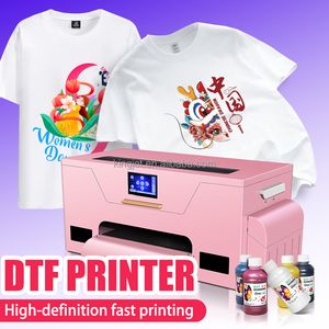 Impresora DTF de Alta Calidad Modelo Popular <span class=keywords><strong>A3</strong></span> <span class=keywords><strong>A3</strong></span>+ 33cm XP600 con Horno Rosa para Logos en Camisetas Rollo a Rollo - Product Image 2