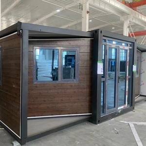 中国高品质可移动集装箱房屋现代可扩展预制房屋可扩展钢制工作室 - Product Image 3