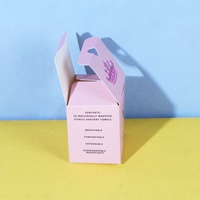Boîte d'emballage personnalisée en carton pour serviettes hygiéniques féminines, tampons en gel et produits de soins personnels