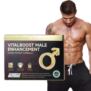 WXW Pilules d'amélioration pour hommes Strengthwave Santé pour adultes Santé musculaire Film buccal Endurease Performance Maca Racine Strip Film - Product Image 1