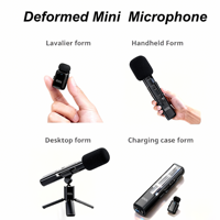 Microphones sans fil pour téléphone portable, équipement d'enregistrement en studio, micro studio professionnel, micro cravate, appareils pour podcast