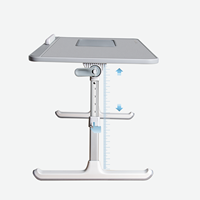 Jiersaiji — plateau pliable ergonomique et réglable, lit Portable en bois, pour la maison, le bureau, l'étude, pour ordinateur Portable, Table de bureau