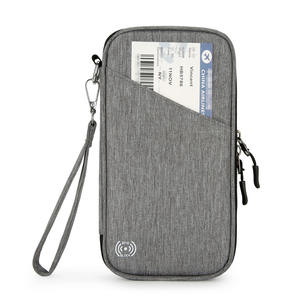Porta Pasaportes Delgado de Moda para Mujer, con Bloqueo RFID, Organizador de Documentos de Viaje, Multifuncional, Ligero, para Tarjetas de Embarque - Product Image 5