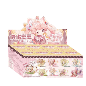 MONI Zhaizhai Kitty PVC Animali da Ufficio Mystery Box Set Completo All'ingrosso Figure da Collezione di Tendenza per Ragazze 14+ Anni - Product Image 1
