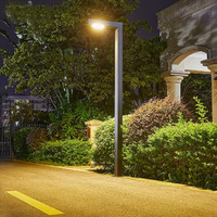 Prix d'usine 3m 4m Éclairage LED de balise en aluminium étanche IP65 AC Garantie 2 ans Luminaire de jardin Chemin extérieur Lampe de poteau
