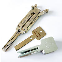 Herramienta Avanzada Lishi 3 en 1 para Abrir y Decodificar Cerraduras, Toy48 2 en 1, Hu46, Hu49, Hu56, Hu58, para Cerrajeros