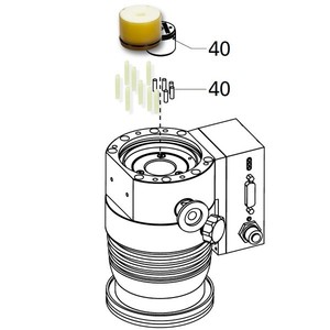Depósito de Fluido Operativo Pfeiffer PM 133 737-U, Kit de Mantenimiento para Bomba de Vacío - Product Image 3