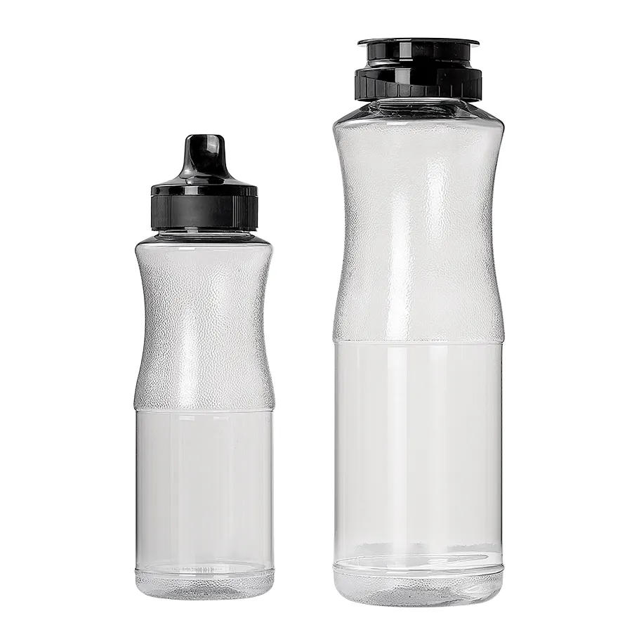 Bottiglia di salsa trasparente in plastica personalizzata bottiglia di salsa vinaigrette salsa al peperoncino confezione di salsa di soia bottiglia di plastica